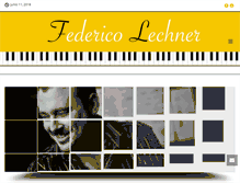 Tablet Screenshot of federicolechner.com
